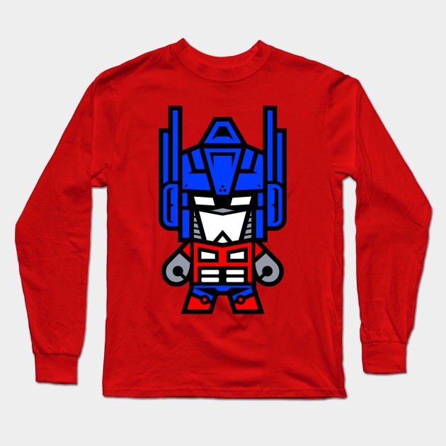 Optimus Prime Long Sleeve T-Shirt by jayawardani